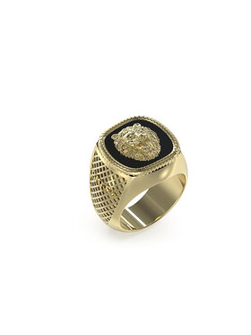 Guess Guess Pierścionek JUMR04003JWYGBK62 Złoty