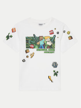 OVS OVS T-Shirt 2098659 Weiß Regular Fit