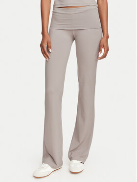 Guess Guess Legginsy V6YB24 K4713 Beżowy ciemny Flare Fit