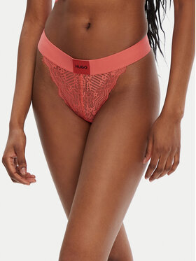 HUGO HUGO Stringi 50535036 Czerwony