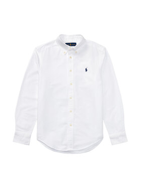 Polo Ralph Lauren Polo Ralph Lauren Marškiniai 323819238001 Balta Slim Fit