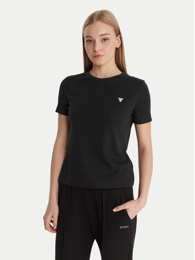 Guess Guess T-Shirt V6RI17 KD741 Schwarz Regular Fit