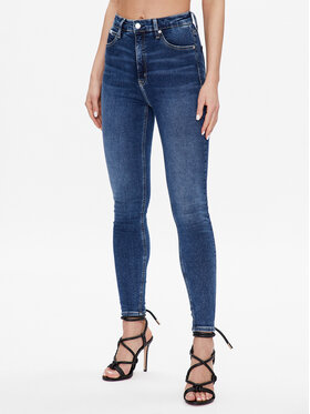 Calvin Klein Jeans Calvin Klein Jeans Traperice J20J220614 Plava Skinny Fit