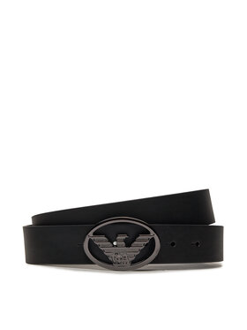 Emporio Armani Emporio Armani Pánský pásek Y4S648 YQ87I 80001 Černá