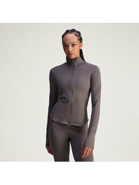 adidas by Stella McCartney adidas by Stella McCartney Kurtka do biegania By Stella McCartney Training Midlayer Brązowy Slim Fit