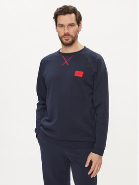 HUGO Hugo Sweatshirt Patch 50510535 Dunkelblau Relaxed Fit