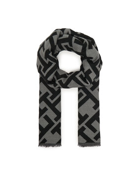 Tommy Hilfiger Tommy Hilfiger Scialle Th Monogram Heavy Scarf AW0AW18051 Nero