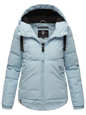 Navahoo Navahoo Kurtka zimowa Eisballchen Błękitny Casual Fit
