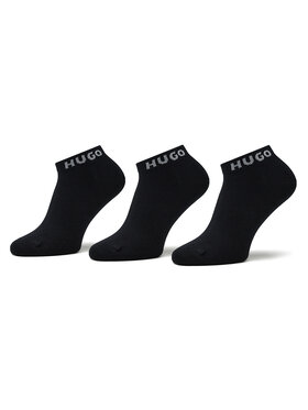 Hugo Hugo Moteriškų ilgų kojinių komplektas (3 poros) 3p As Uni Cc W 50483111 Juoda