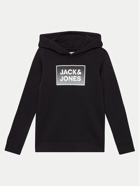 Jack&Jones Junior Jack&Jones Junior Bluză Steel 12249653 Negru Regular Fit
