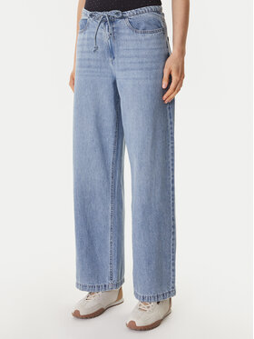 DKNY DKNY Jeansy DJ6G4184 Niebieski Wide Leg