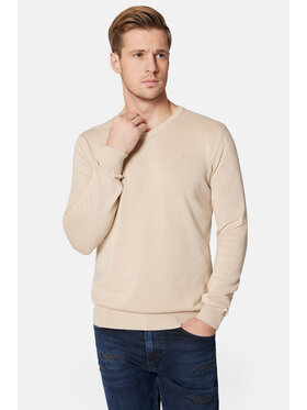 Lancerto Lancerto Sweter Lenny SW073223000041 Beżowy Regular Fit