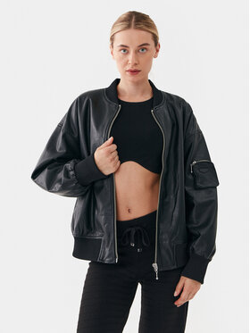 ONLY ONLY Куртка зі штучної шкіри 15294104 Чорний Regular Fit