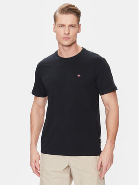 Napapijri Napapijri T-Shirt Salis NP0A4H8D Černá Regular Fit