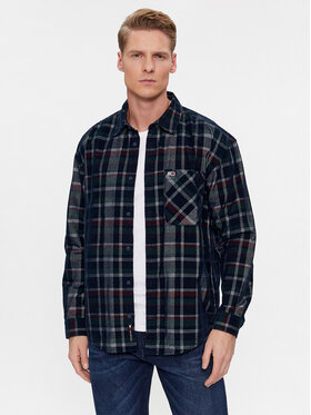 Tommy Jeans Tommy Jeans Košeľa DM0DM18327 Tmavomodrá Relaxed Fit