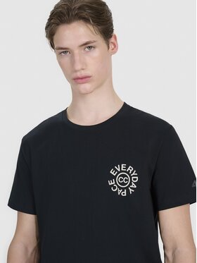 4F 4F T-Shirt 4FWspring_summer_2025TTSHM1980 Czarny Regular Fit