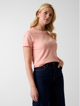 Guess Guess T-Shirt 182295 Růžová Classic Fit