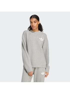adidas adidas Bluza 156495 Szary Loose Fit