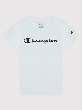 Champion Champion Тишърт 404327 Бял Regular Fit
