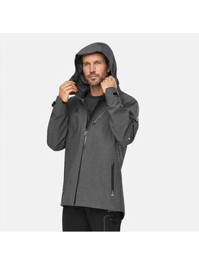 Alpinus Alpinus Kurtka hardshell Stromlo Czarny Regular Fit