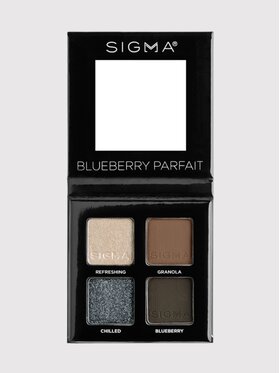 SIGMA Beauty SIGMA Beauty Blueberry Parfait Eyeshadow Quad Paleta cieni do powiek Blueberry Parfait