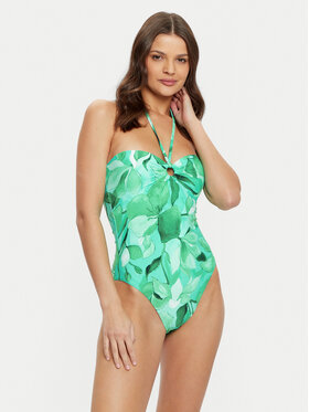 Seafolly Seafolly Peldkostīms Secret Garden 11124-220 Zaļš
