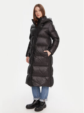 Blauer Blauer Cappotto invernale 25WBLDK03161 Nero Regular Fit