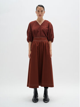 InWear InWear Blúzka Edenaiw 30108430 Hnedá Regular Fit