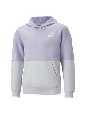 Puma Puma Bluza 673549 Fioletowy Regular Fit