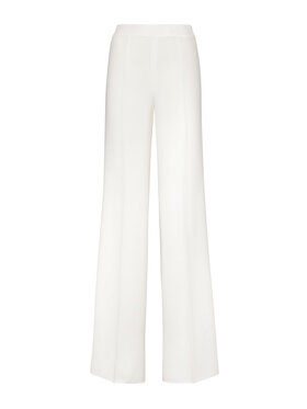 PHILIPP PLEIN PHILIPP PLEIN Spodnie materiałowe 2651 Biały Flare Fit