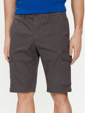 Tommy Hilfiger Tommy Hilfiger Шорти з тканини John Cargo 1985 MW0MW31244 Сірий Regular Fit