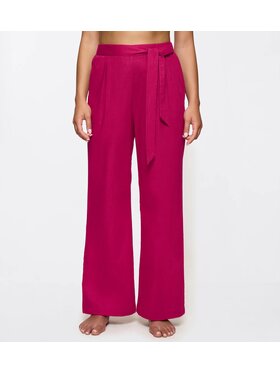 Triumph Triumph Spodnie piżamowe Summer 10222571 Różowy Relaxed Fit