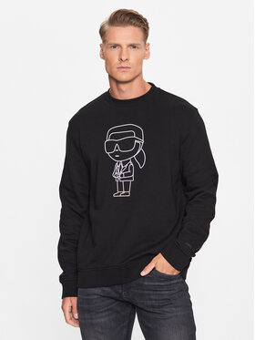 KARL LAGERFELD KARL LAGERFELD Світшот 705400 533910 Чорний Regular Fit