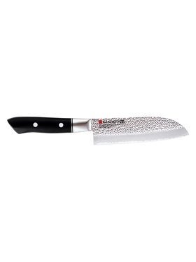 Kasumi Kasumi Nóż japoński Santoku VG 10 HM Czarny