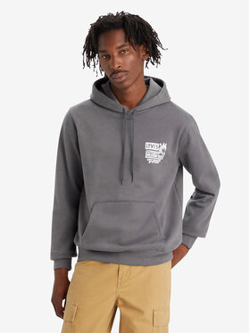 Levi's® Levi's® Džemperis ar kapuci Graphic 38424-0083 Pelēks Standard Fit