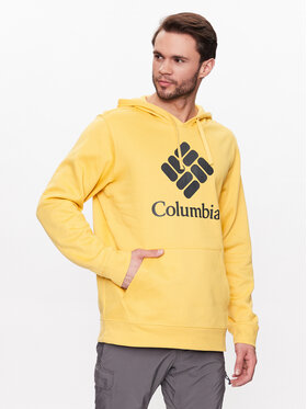 Columbia Columbia Felpa Trek 1957913 Giallo Regular Fit