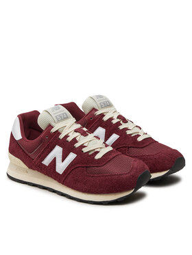 New Balance Superge U574RBK Bordo Rdeča