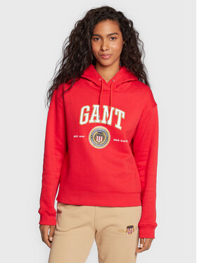 Gant Gant Суитшърт Crest Shield 4203667 Червен Regular Fit
