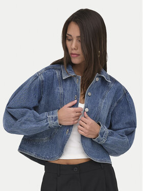 ONLY ONLY Farmer kabát Amber 15377783 Kék Regular Fit