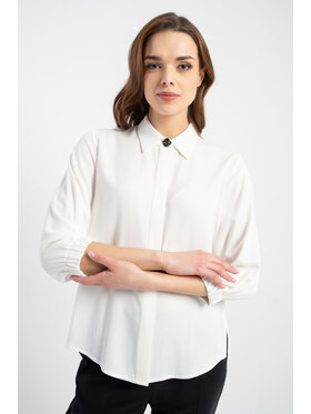 CLICK CLICK Koszula 10-6862 Biały Regular Fit