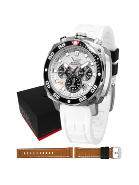 Vostok Europe Vostok Europe Zegarek VK67-650A722SW Biały