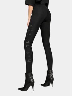 MADE BY SOCIETY MADE BY SOCIETY Spodnie materiałowe Absolute Black Pants - P27512 Czarny Basic Fit