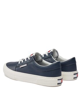 Tommy Jeans Tenisice Th Central Cc And Coin Tamnoplava