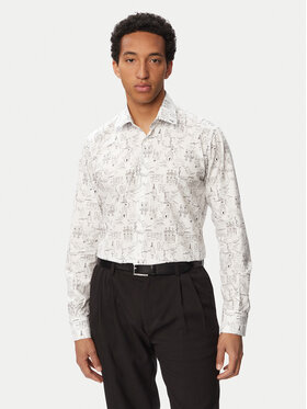 KARL LAGERFELD KARL LAGERFELD Сорочка 605000 563613 Білий Regular Fit
