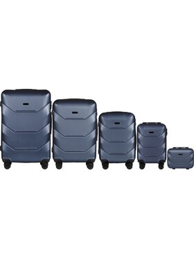 WINGS WINGS Komplet walizek Peacock 3.0 Niebieski