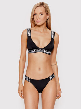 Stella McCartney Stella McCartney Gornji dio kupaćeg kostima Sporty Logo S7BY81570.00112 Crna