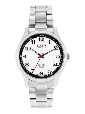 Pacific Pacific Zegarek PC00385 Srebrny
