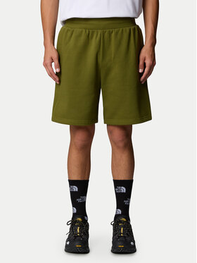 The North Face The North Face Szorty sportowe Easy NF0A8C2S Zielony Regular Fit