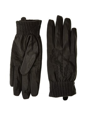 Lee Lee Guanti da donna LEATHER GLOVES Nero