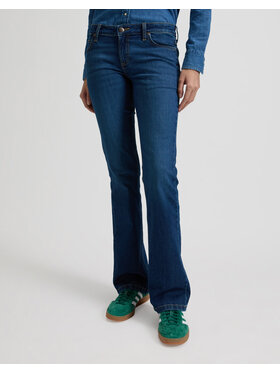 Lee Lee Jeansy JESSICA Niebieski Wide Leg